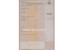 Академическая справка в Невинномысске